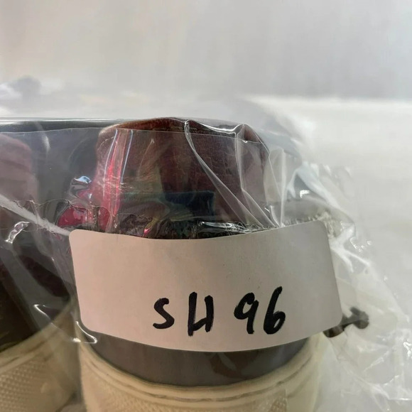 Ted Baker London Leather Sneaker Shoe Men's Sz 7 UK Gray Eyelet Low Top Lace Up - Picture 10 of 11